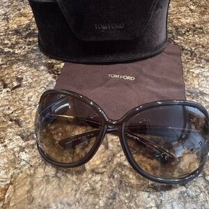 Tom Ford Women’s Brown Gradient Oversized Sunglasses